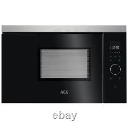 AEG MBB1756SEM Integrated Microwave 800W 17L Black & Stainless Steel