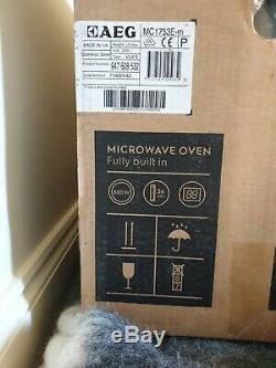 AEG MBB1756S-M 800W 17L Built-in Microwave Oven Silver