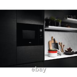 AEG MBE2658SEB Built In Microwave In Black 900with26L + 2 Year Warranty (New)