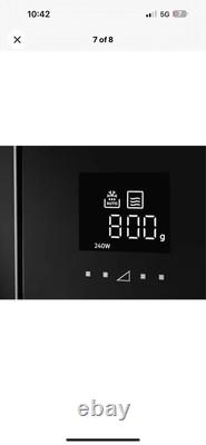 AEG MBE2658SEB Built In Microwave In Black 900with26L + BRAND NEW