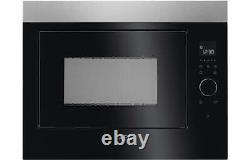 AEG MBE2658SEM Integrated Microwave in Black and Stainless Steel