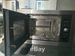 AEG MCD1763EM integrated 17 Litre Microwave With 1000w Grill In Stainless Steel