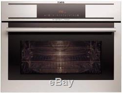 AEG MCD3881E-M Built In Microwave with Grill Stainless Steel FA5906