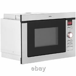 AMICA Built in Microwave Oven With Grill 900w 60cm AMM25BI 25L Stainless Steel