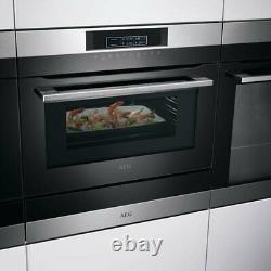Aeg Kmk721000m Integrated Combination Microwave+grill Compact Oven Touch Control