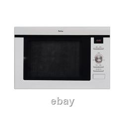 Amica AMM25BI Built-In Microwave Grill 25L 900W Stainless Steel NEW