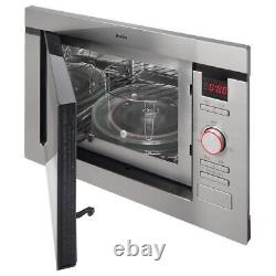 Amica AMM25BI Built-In Microwave with Grill Stainless Steel