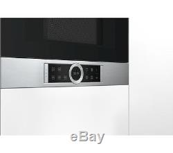 BOSCH BEL634GS1B Built-in Microwave with Grill Stainless Steel Currys