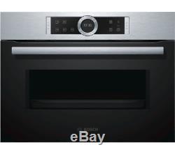 BOSCH Bosch CFA634GS1B Serie 8 Built In Microwave Brushed Stainless Steel