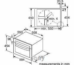 BOSCH CMA583MS0B Built-in Combination Microwave Stainless Steel #33182001