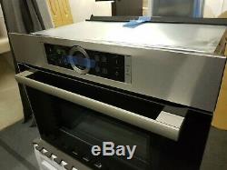 BOSCH CMG633BS1B Built-in Combination Microwave Stainless Steel RRP £859