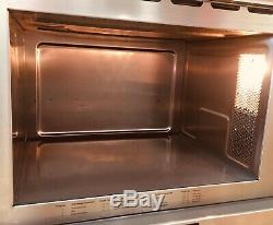 BOSCH Exxcel brushed Stainless steel compact microwave oven- Series 8- Built In