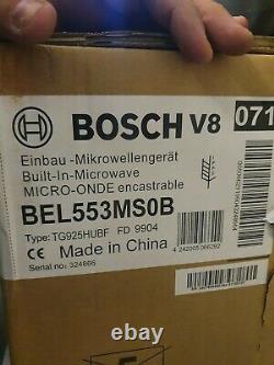 BOSCH Serie 4 BEL553MS0B Built-in Microwave with Grill Stainless Steel