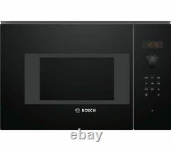 BOSCH Serie 4 BFL523MB0B Built-in Solo Microwave Black Currys