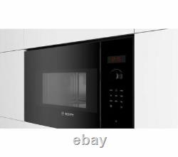 BOSCH Serie 4 BFL523MB0B Built-in Solo Microwave Black Currys