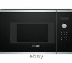 BOSCH Serie 4 BFL523MS0B Built-in Solo Microwave Stainless Steel