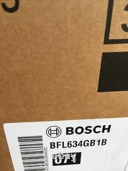 BOSCH Serie 8 BFL634GB1B Built-In Solo Microwave Black D A O