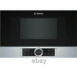 BOSCH Serie 8 BFL634GS1B Built-in Solo Microwave, RRP £599