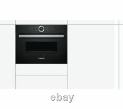 BOSCH Serie 8 CMG633BB1B Built-in Combination Microwave Oven, RRP £899
