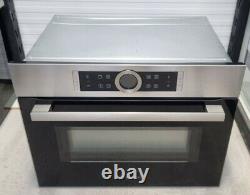 BOSCH Serie 8 CMG633BS1B Built-in Combination Microwave Oven, RRP £899