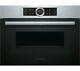 Bosch Serie 8 Cmg633bs1b Built-in Combination Microwave Stainless Steel Kitchen