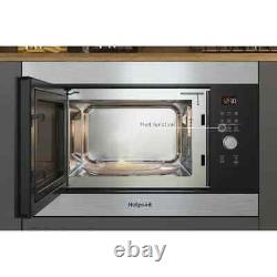 BRAND NEW Hotpoint MF25GIXH Built-in 25L Integrated Microwave & Grill St/St