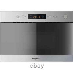 BRAND NEW Hotpoint MN314IXH Built-in 22L Microwave Oven Wall Cupboard Mountable