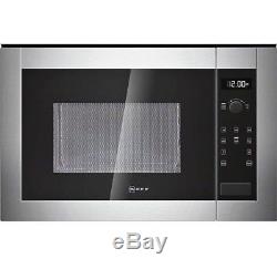 BRAND NEW Neff H12WE60N0G Built-In Microwave Oven, Stainless Steel-MAKE AN OFFER