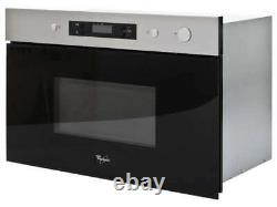 BRAND NEW Whirlpool AMW492/IX Built-in Wall Mounted Microwave Oven/Grill 22Ltr