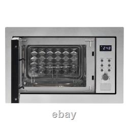 Baridi 25L Integrated Built-In Microwave Oven with Grill 900W Stainless Steel B