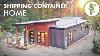 Beautiful Modern Home Built With 4 X 40ft Used Shipping Containers Full Tour