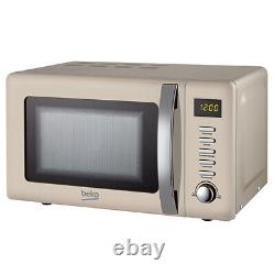 Beko 800 Watt / 20 Litre Microwave Retro Cream