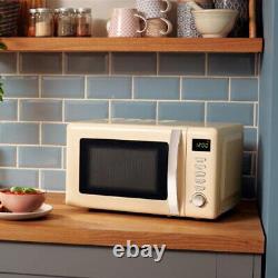 Beko 800 Watt / 20 Litre Microwave Retro Cream