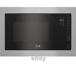 Beko 900W 25 Litre Built In Microwave and Grill Stainless Steel BMGB25332BG