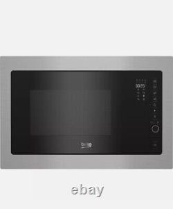 Beko 900 Watt 25 Litre Built-in Microwave Oven And Grill Stainless BMGB25332BG