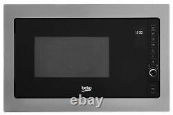 Beko MGB25332BG 25L Built-in Microwave with Grill Brushed Stainless Steel