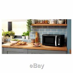 Beko MOC20200B 20L 800W Retro Compact Black Microwave Oven Free NextDay Delivery