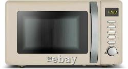 Beko MOC20200C 20 Litre 800 Watt Cream Retro Style Microwave + 1 Year Warranty