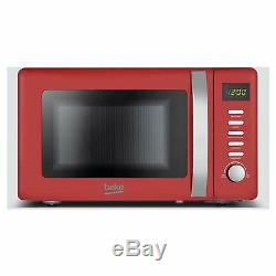 Beko MOC20200R 20L Red 800W Freestanding Retro Compact Microwave Free NexDay Del