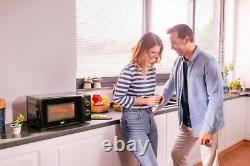 Beko Solo Microwave MOC20100BFB Black Compact Design 20L Capacity 700W Pow