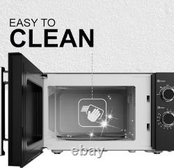 Belaco 800W Microwave Compact Size Microwave Oven with Manual Control, 10 Power