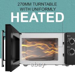 Belaco 800W Microwave Compact Size Microwave Oven with Manual Control 5 Power