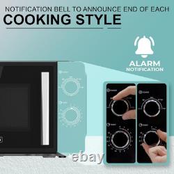 Belaco 800W Microwave Compact Size Microwave Oven with Manual Control 5 Power