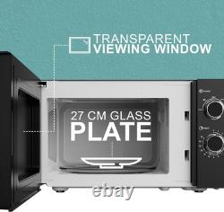 Belaco 800W Microwave Compact Size Microwave Oven with Manual Control, 5 Power L