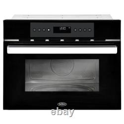 Belling Integrated Combination Microwave Oven & Grill Black BEL BI45COMW Grade C