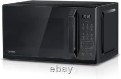 Black Mirror Microwave 20Liter 800W Digital Solo Small Microwave with 11 Power L