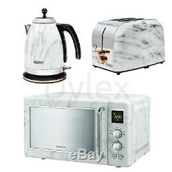 Blaupunkt Marble Effect Kettle And Toaster BREAKFAST SET With Copper Lining NEW 