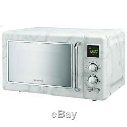 Blaupunkt Marble Effect 20L Microwave, 1.7L Kettle & 2 Slice Toaster set