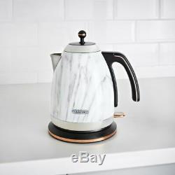 Blaupunkt Marble Effect 20L Microwave, 1.7L Kettle & 2 Slice Toaster set