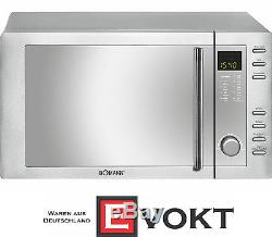Bomann MWG2281HCB Microwave Oven With Grill & Convection Stainless Steel Genuine